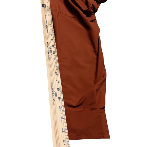 🧡COLUMBIA MEN'S SIZE LARGE 100% NYLON SHELL FRONT BUTTON COLLAR SHIRT. - Picture 4 of 9